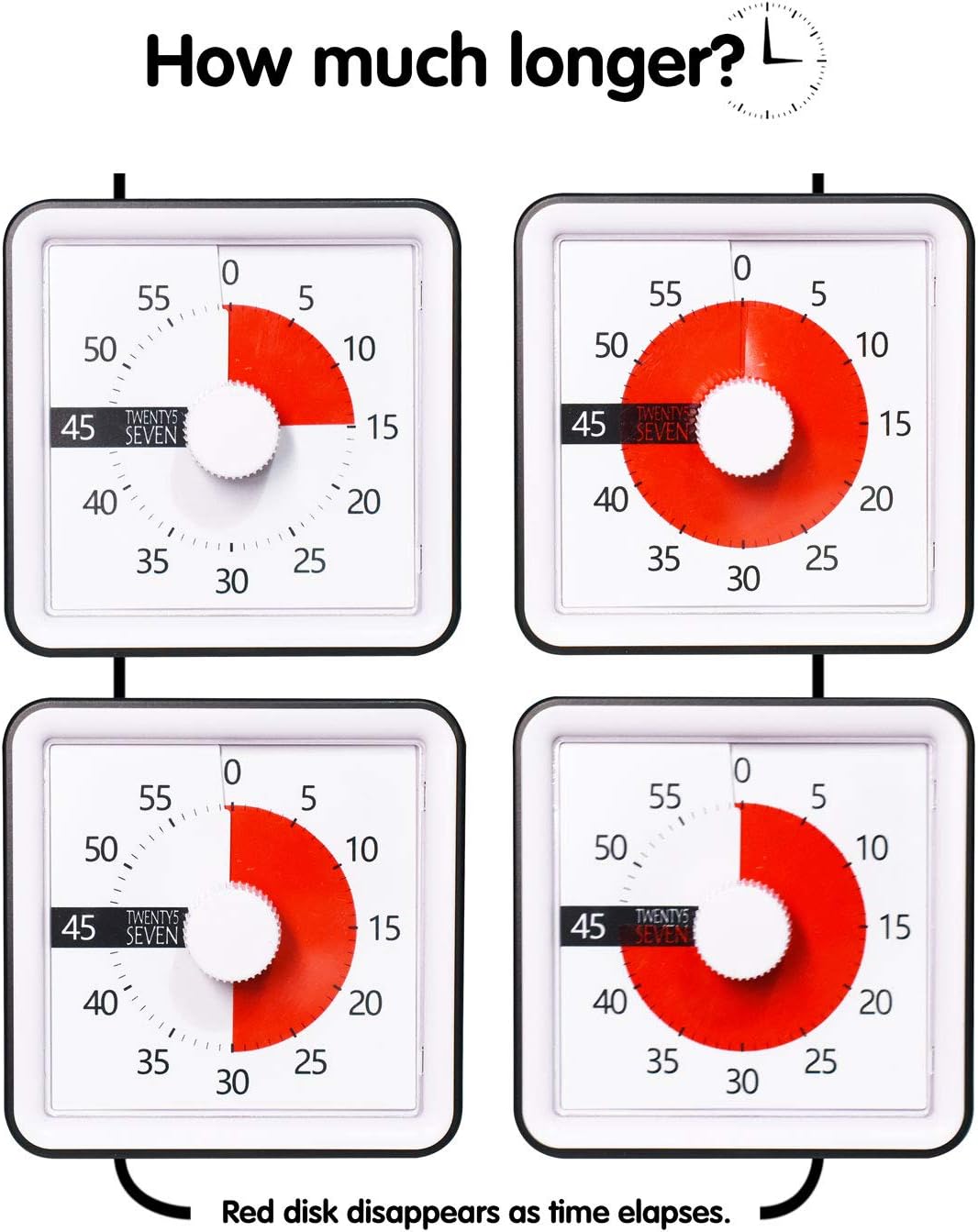 Impact Resistant Visual Timer | NDIS ADHD Time Management Aid