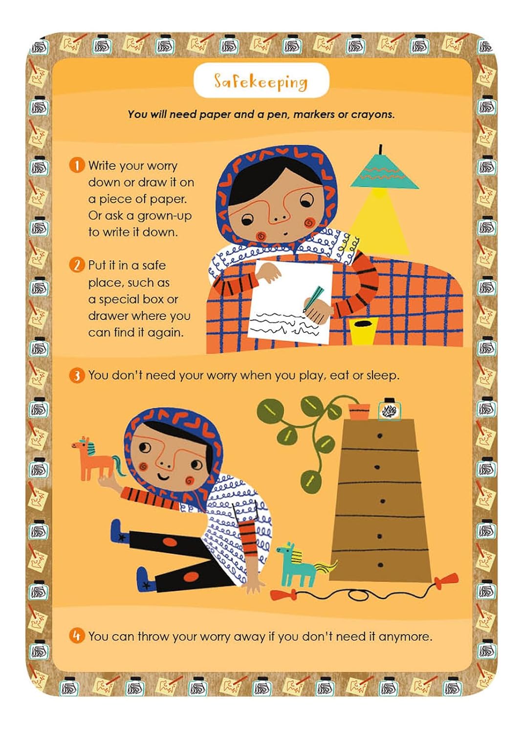 Mindful Kids 50 Activity Cards Deck | NDIS Emotional Regulation Aid