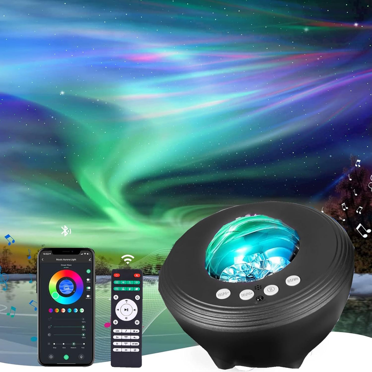 Sensory Galaxy Projector & White Noise | NDIS Sleep & Calm Aid