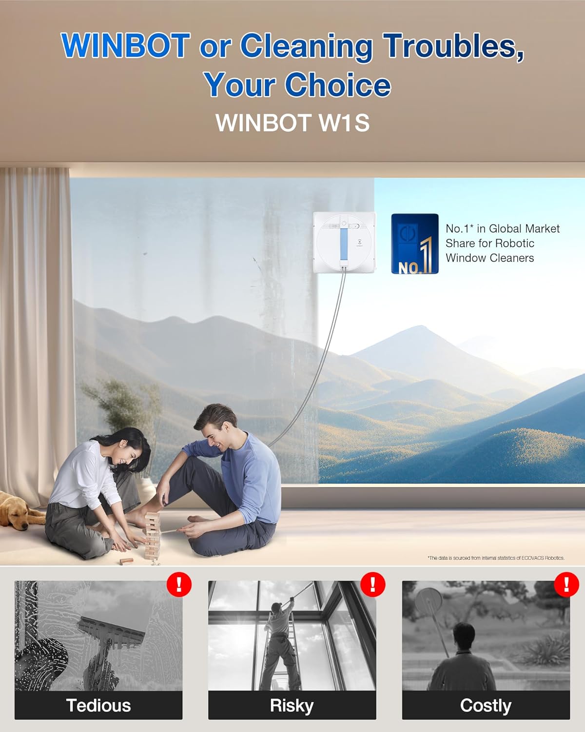 Smart Robotic Window Cleaner | Automated Chore & Mobility Aid