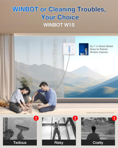 Smart Robotic Window Cleaner | Automated Chore & Mobility Aid