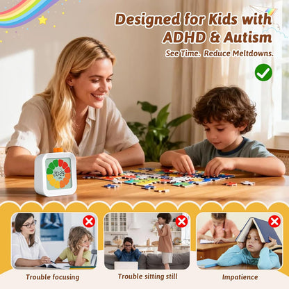 EooCoo Petal Visual Timer | NDIS Autism Transition Aid