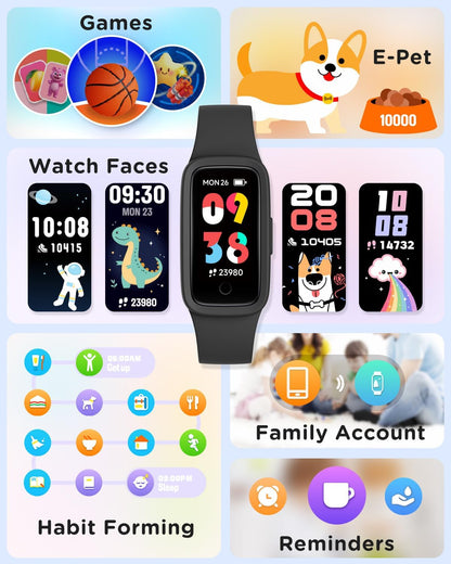BIGGERFIVE Vigor 3 Kids Tracker | NDIS Routine & Sleep Aid
