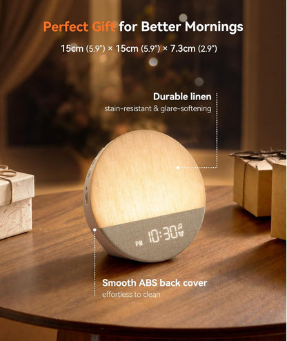 Dreamegg Sunrise Alarm Clock | NDIS Circadian & Sensory Aid
