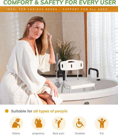 Heavy-Duty Shower Chair | NDIS Bathroom Safety Aid