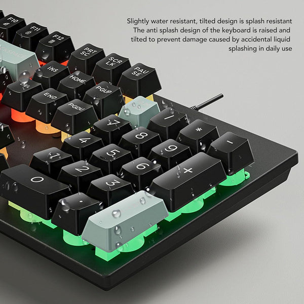 High Contrast Backlit Keyboard (7 Colours) | NDIS Low Vision Aid