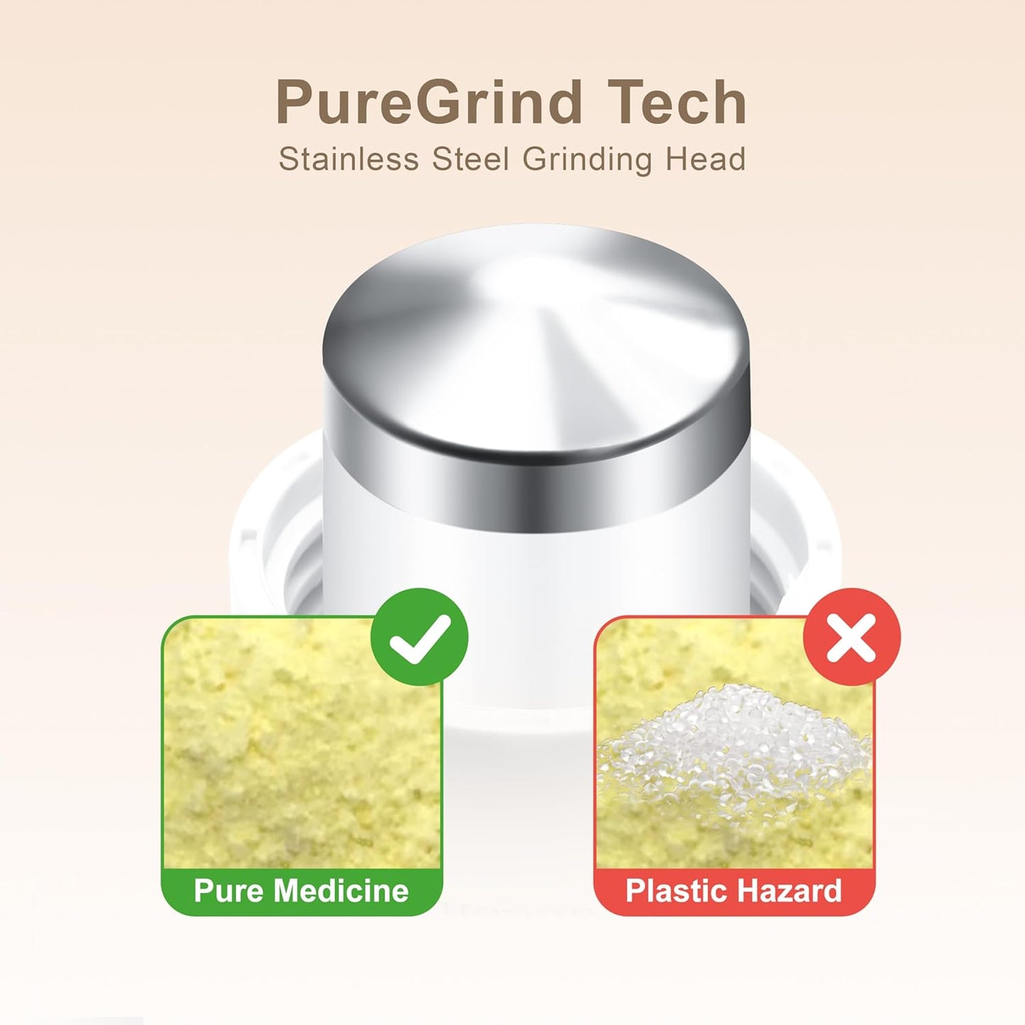 Fullicon 2-in-1 Pill Crusher & Storage | NDIS Dysphagia Aid