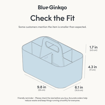 Blue Ginkgo Routine Storage Caddy | NDIS Executive Function Aid