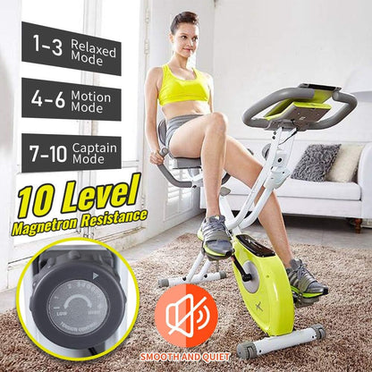 Folding Magnetic Exercise Ergo Bike | NDIS Sensory & Rehab Aid