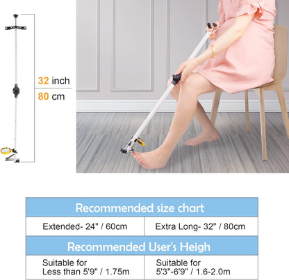 Long Handled Toenail Clipper & Magnifier | NDIS Grooming Aid