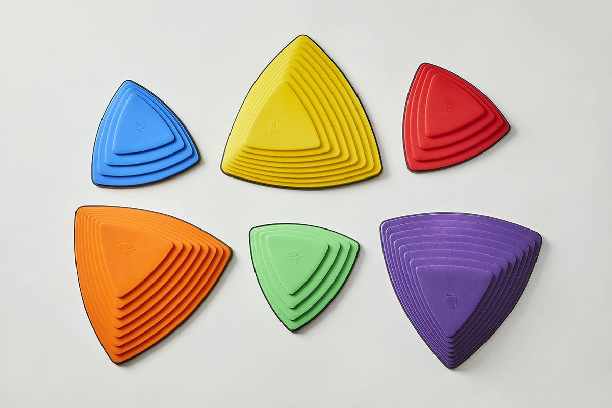 River Stones Balance Stepping Stones (6-Pack) | NDIS Sensory Aid