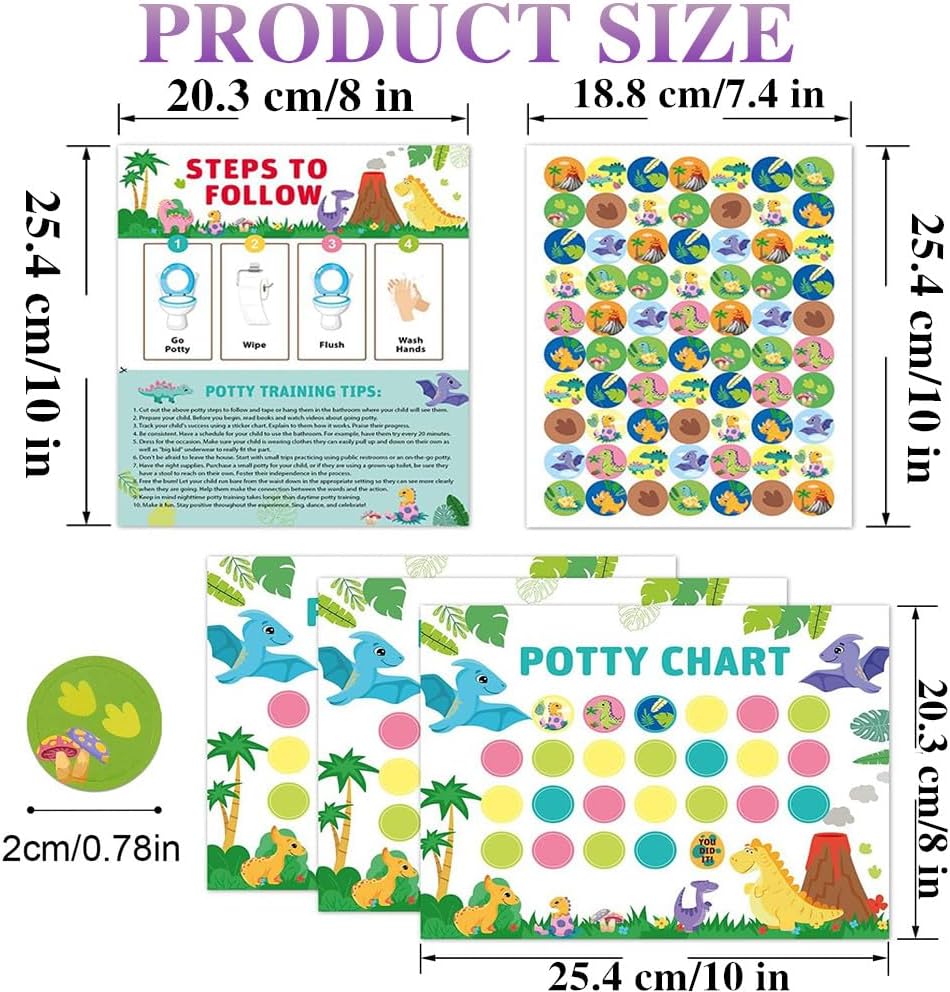 Visual Potty Training Chart | NDIS Toileting Reward System