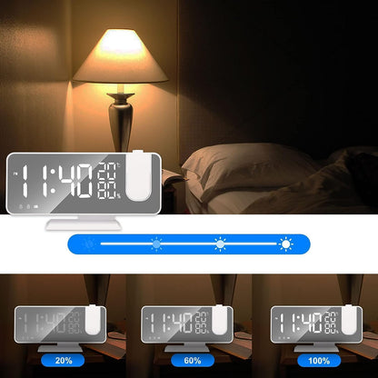 Accessible Projection Clock (180°) | NDIS Mobility & Routine Aid