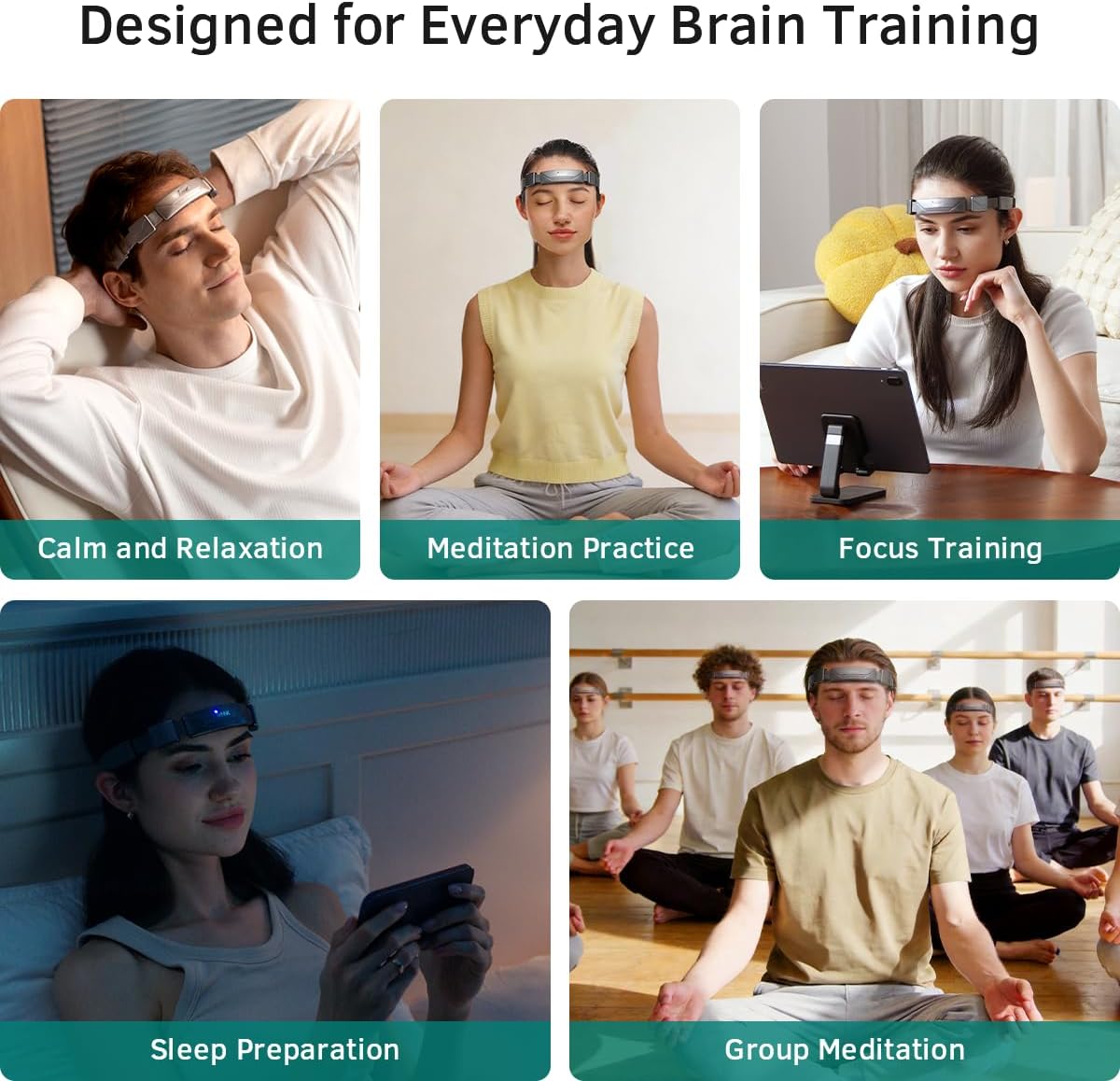 EEG Neurofeedback Headband | NDIS Focus & Calm Aid