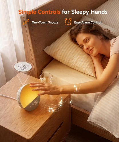 Dreamegg Sunrise Alarm Clock | NDIS Circadian & Sensory Aid