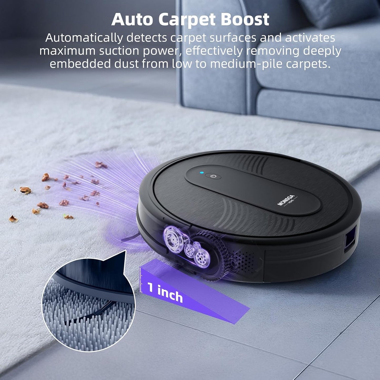 MR1 Robot Vacuum & Mop | NDIS Domestic Support
