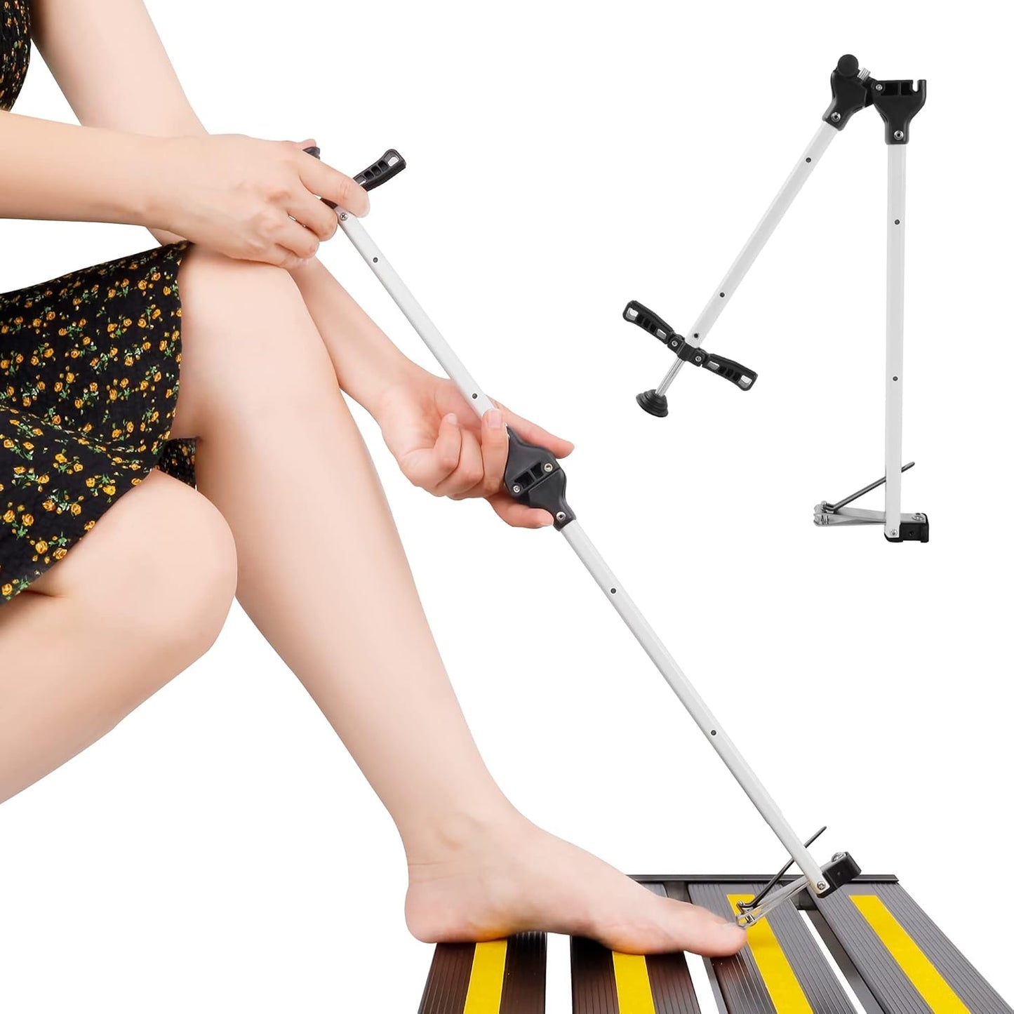 Long Handled Toenail Clipper & Magnifier | NDIS Grooming Aid