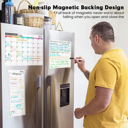 feela Magnetic Fridge Calendar 4-Pack | NDIS Routine Aid