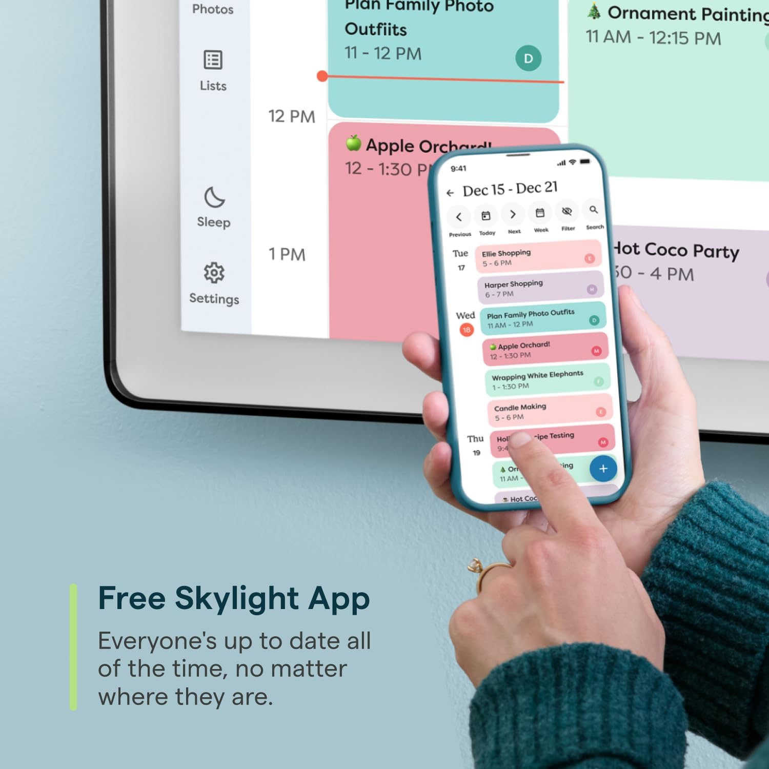 Skylight Calendar Max 27