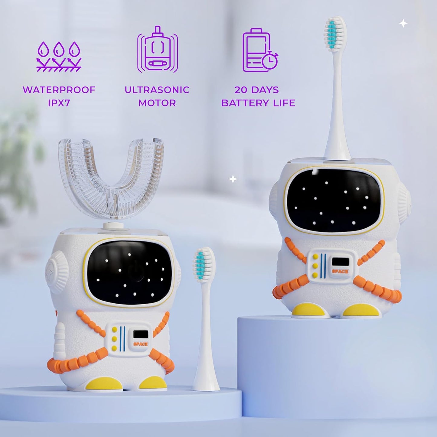Bendi U-Shaped Sonic Toothbrush | NDIS Oral Motor Sensory Aid