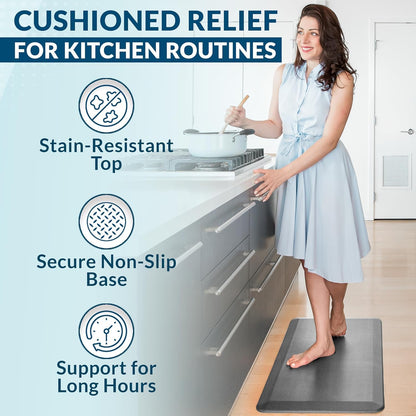 Anti-Fatigue Kitchen Mat | NDIS Pain Management & Safety Aid