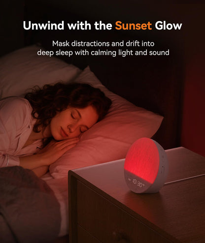Sunrise 1+ Alarm Clock & White Noise Sound Machine | NDIS Sleep Aid