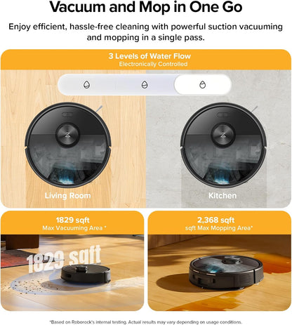 Self-Emptying Robot Vacuum & Mop | Fatigue Management Support