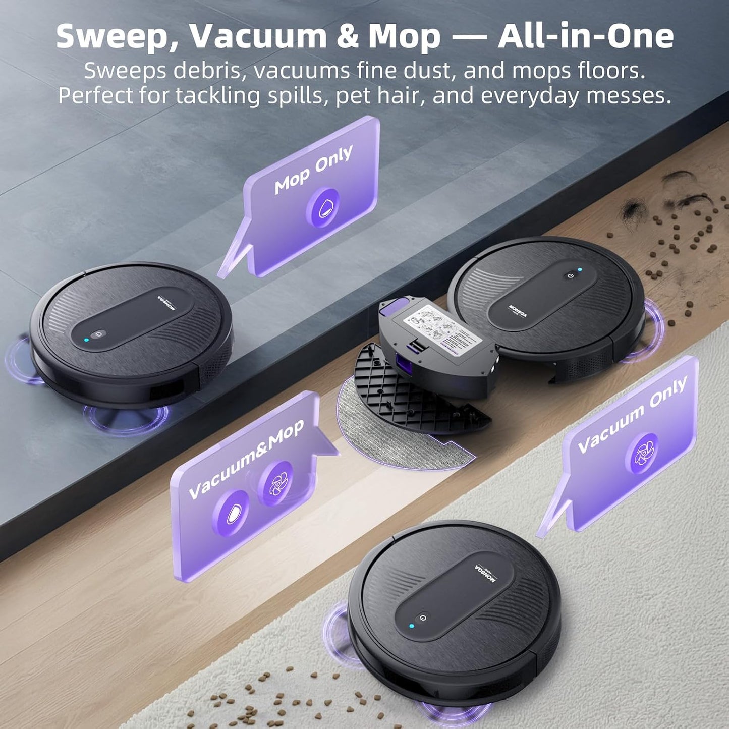 MR1 Robot Vacuum & Mop | NDIS Domestic Support