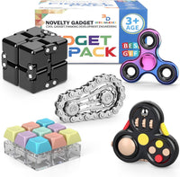 Adult Sensory Fidget Toys Set (5-Pack) | NDIS Focus & Calm Aid