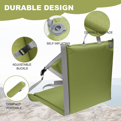 Self-Inflating Memory Foam Seat Pad | NDIS Seating & Back Aid