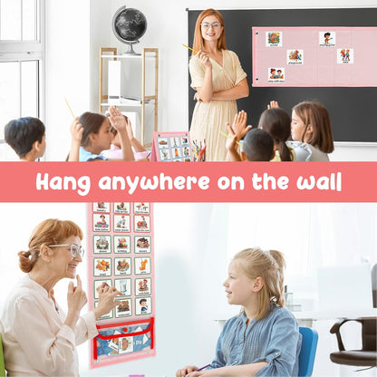 96-Card Visual Daily Routine Board | NDIS Communication Aid