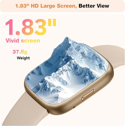 1.83" Smartwatch with Alexa & Bluetooth Calling | NDIS Daily Aid