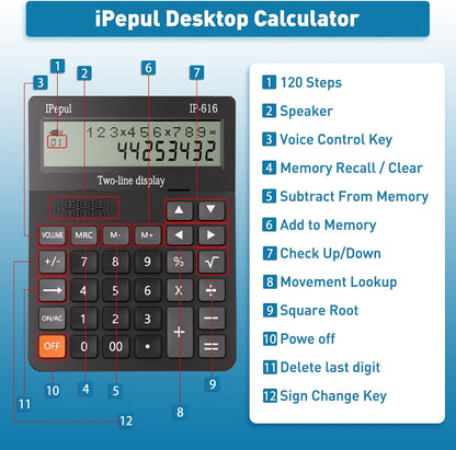 Talking Desktop Calculator | NDIS Low Vision Aid