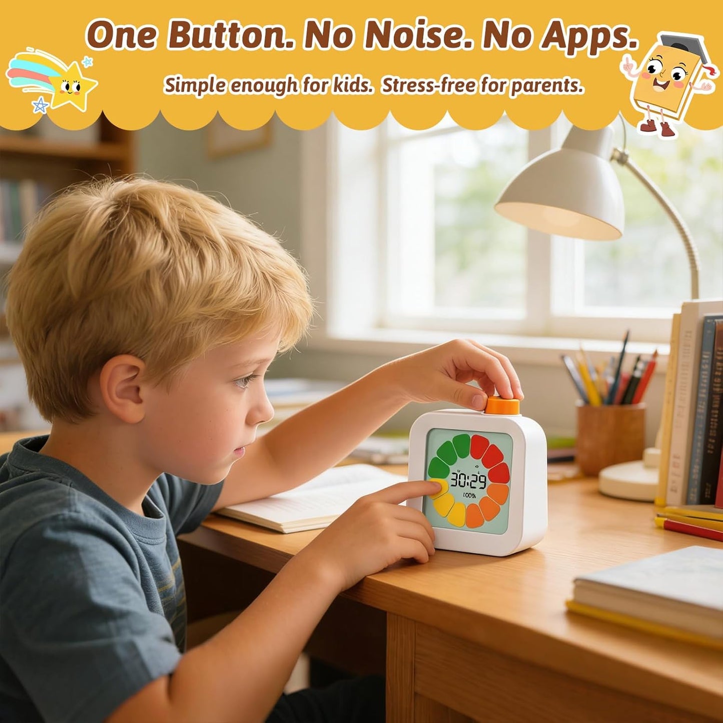 EooCoo Petal Visual Timer | NDIS Autism Transition Aid