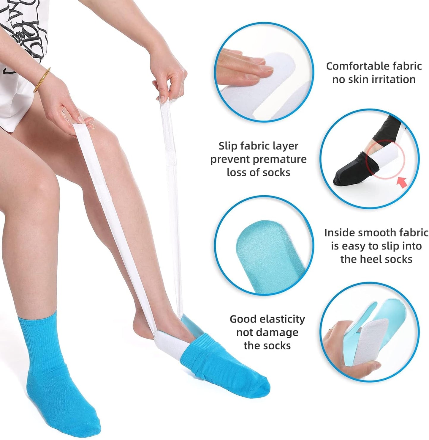 Flexible Sock Aid with Handles | NDIS Dressing Support