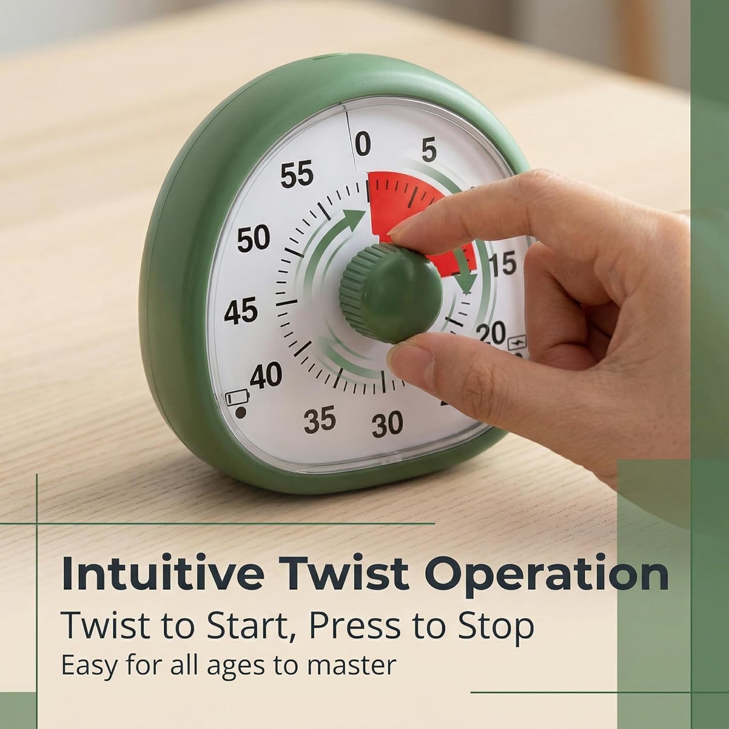 Rechargeable Visual Timer | NDIS Autism & ADHD Transition Aid