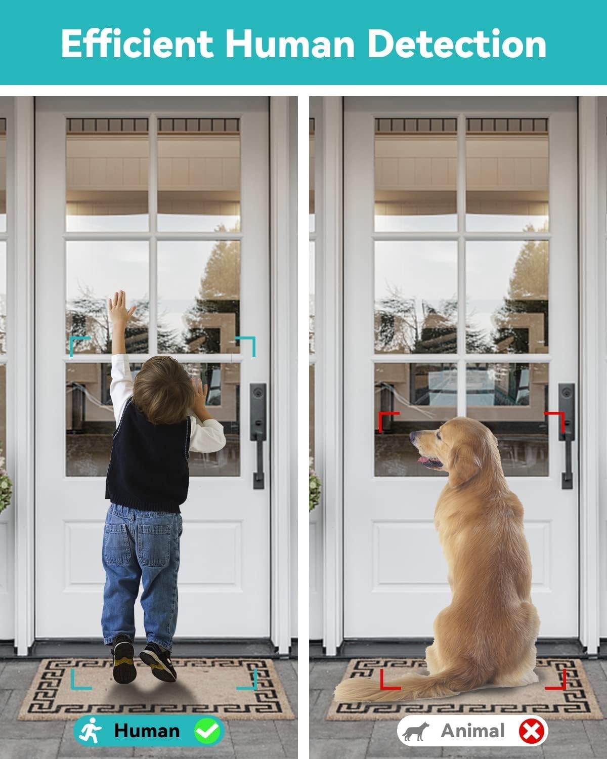 WUUK Y0210 2K Add-On Video Doorbell, Requires Base | NDIS Home Access Aid