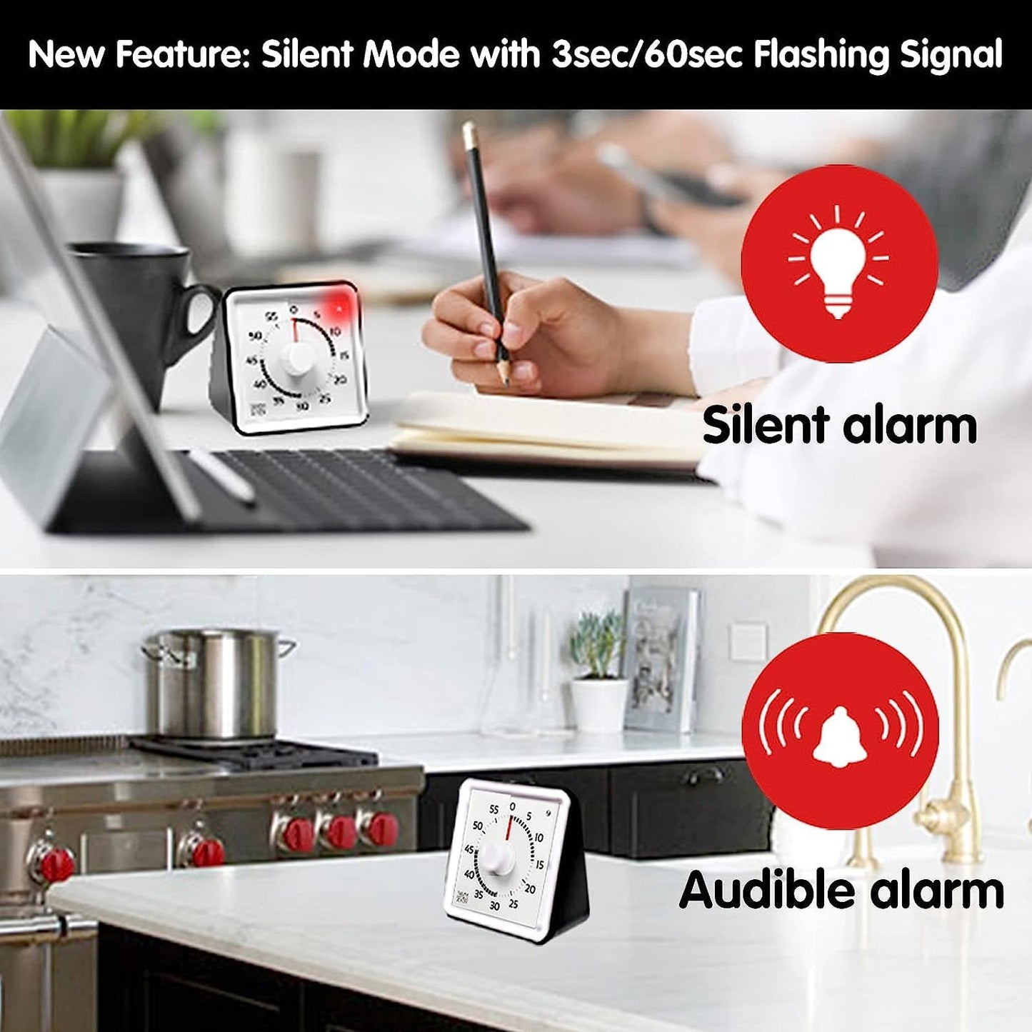 Impact Resistant Visual Timer | NDIS ADHD Time Management Aid