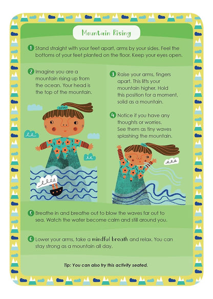 Mindful Kids 50 Activity Cards Deck | NDIS Emotional Regulation Aid