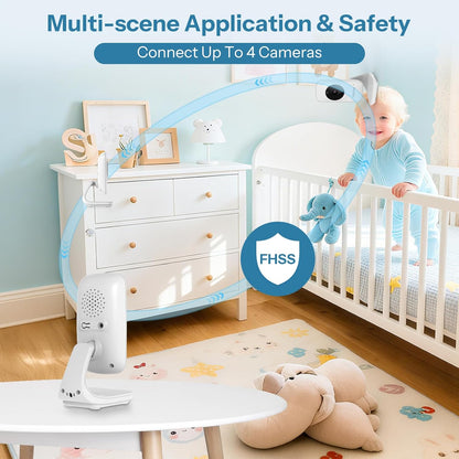 HelloBaby 5" Video Safety Monitor | NDIS Remote Carer Alert Aid