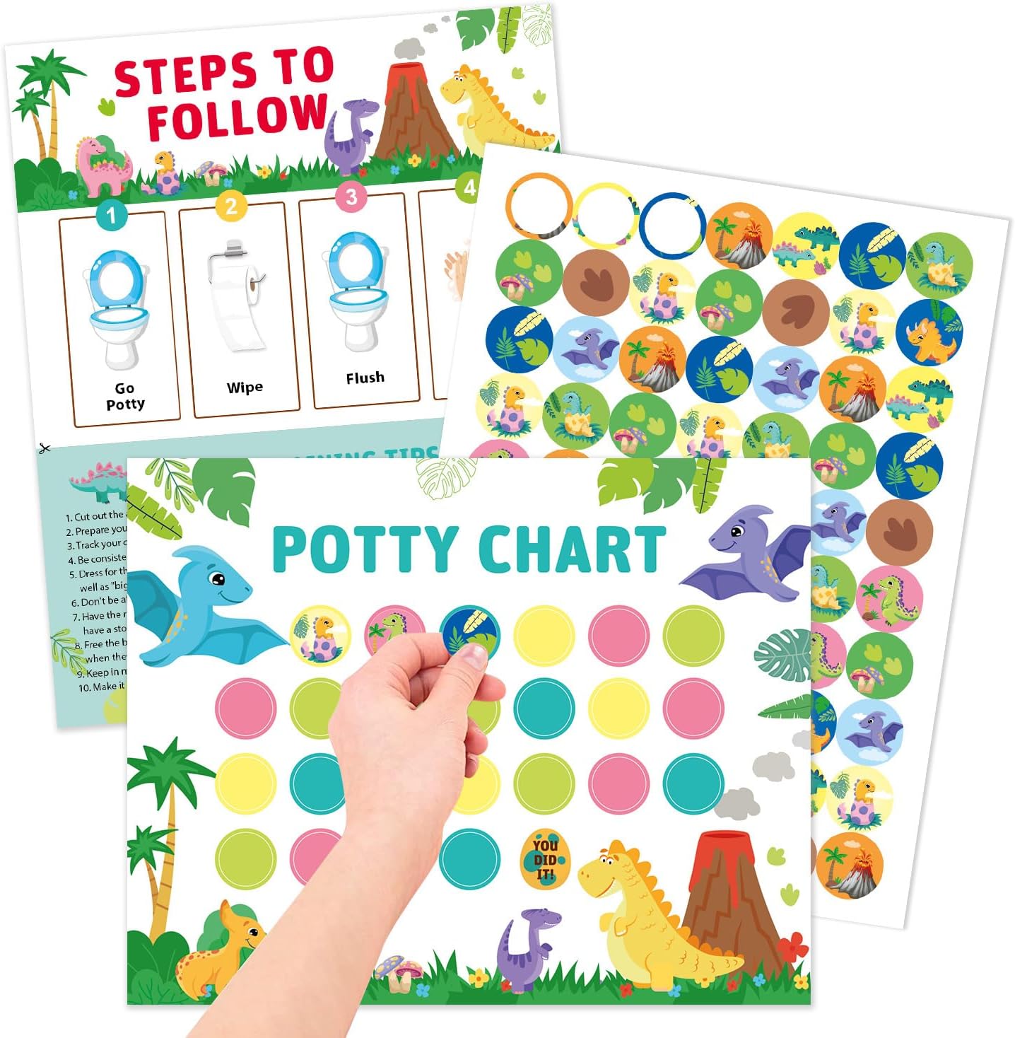Visual Potty Training Chart | NDIS Toileting Reward System
