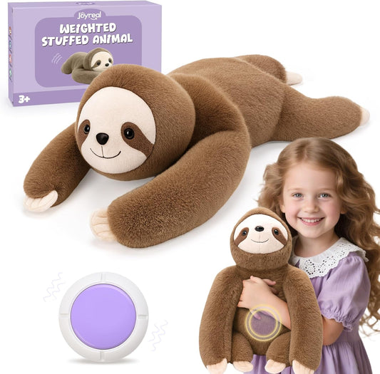 Vibrating Sensory Sloth Pillow | NDIS Deep Pressure Aid