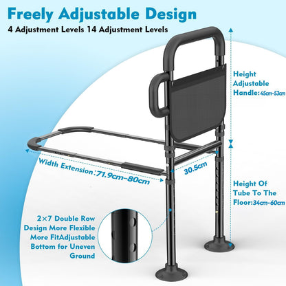 Telfun Adjustable Bed Rail | NDIS Fall Prevention & Transfer Aid