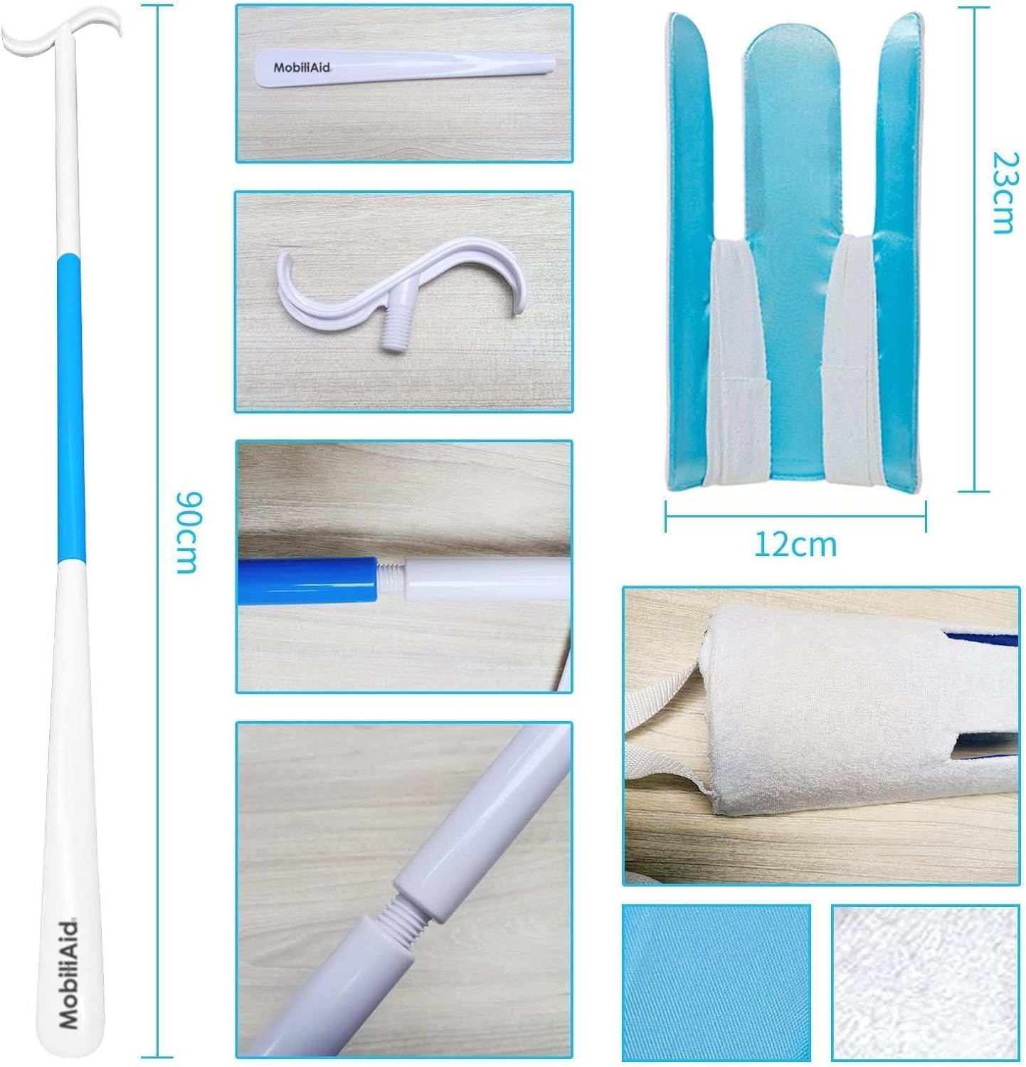 Sock Aid & Long Handle Shoe Horn Kit | NDIS Dressing Aid
