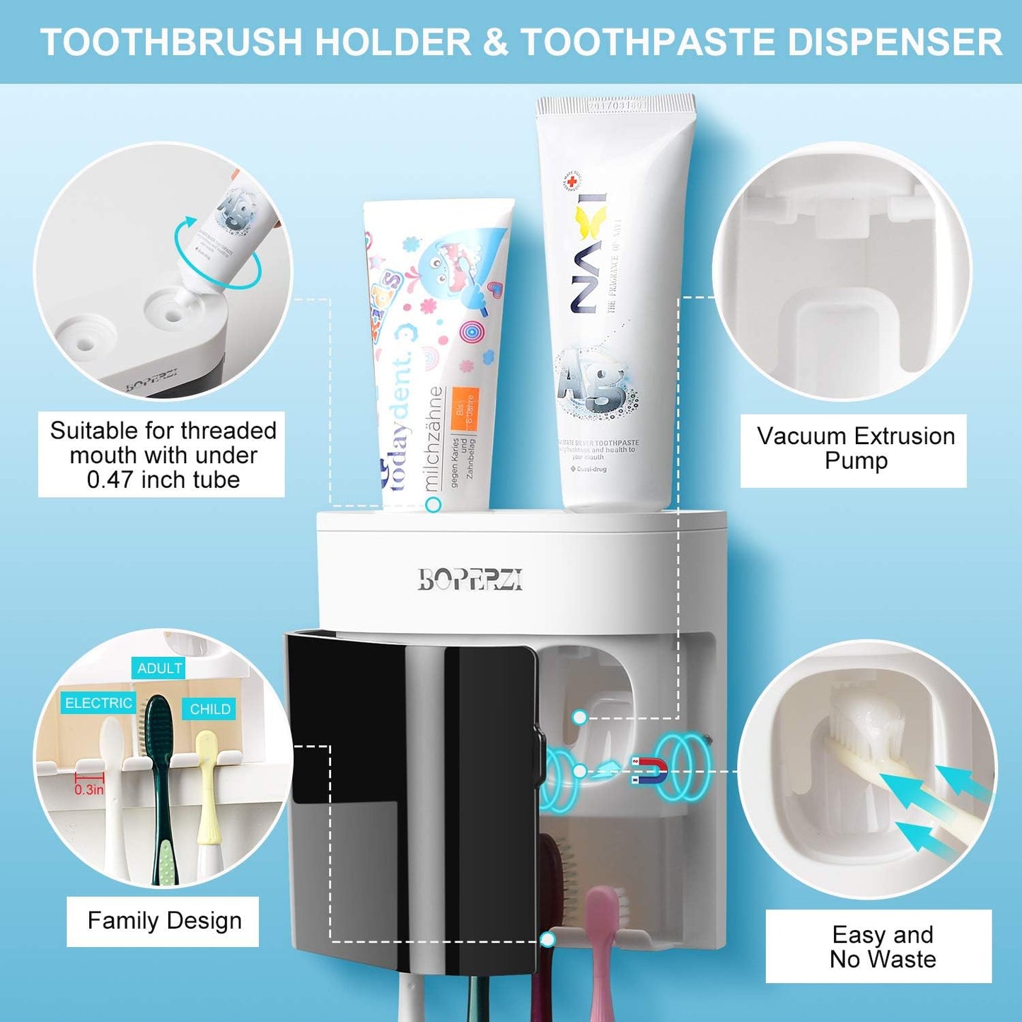 Automatic Toothpaste Dispenser | NDIS Fine Motor Oral Care Aid