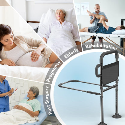 Telfun Adjustable Bed Rail | NDIS Fall Prevention & Transfer Aid