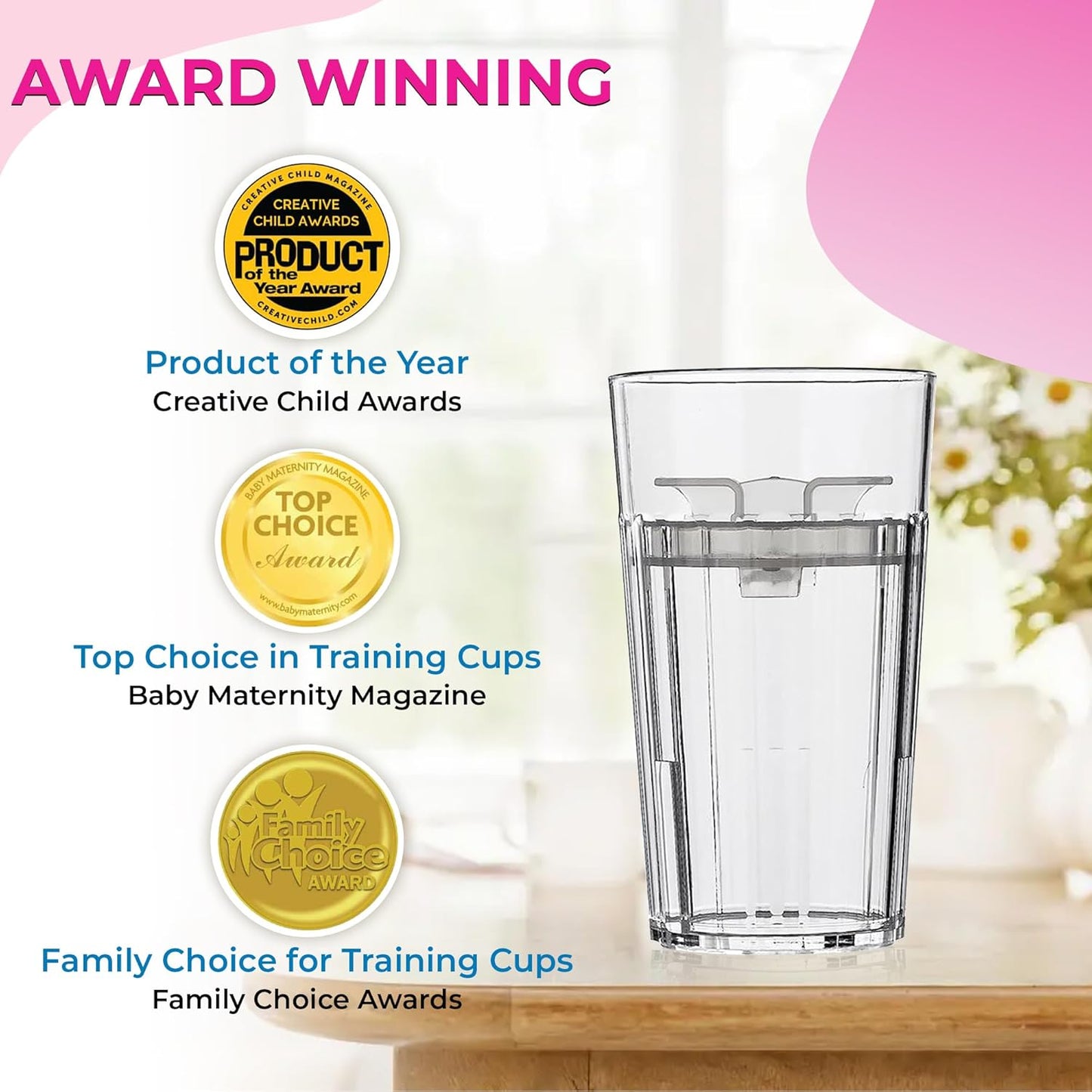 Reflo Smart Cup 2-Pack | NDIS Oral Motor & Feeding Aid