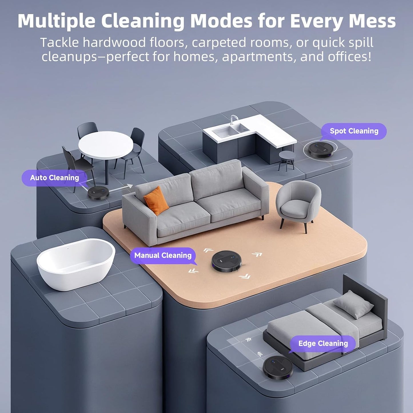 MR1 Robot Vacuum & Mop | NDIS Domestic Support