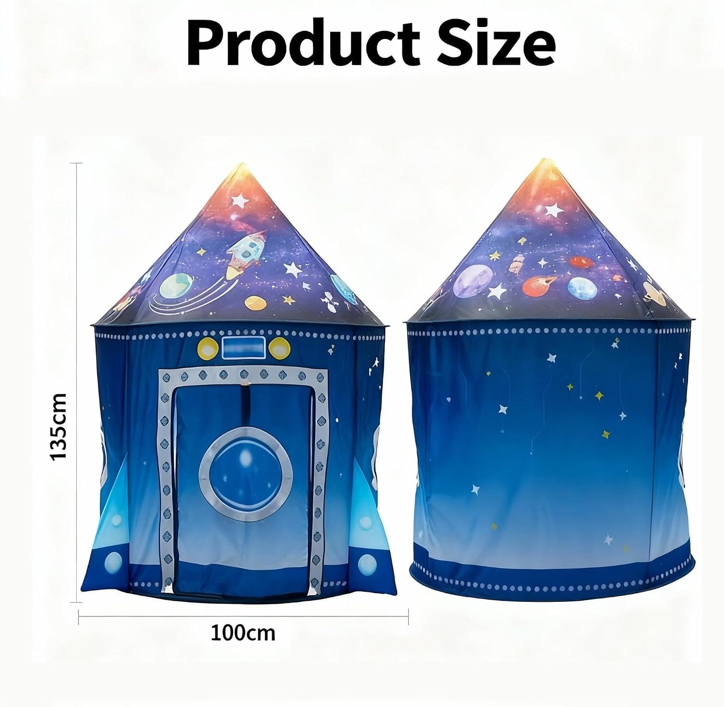 Pop-Up Rocket Sensory Tent | NDIS Calming Play Den
