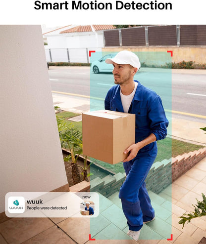 Wire-Free Smart 2K Video Doorbell | NDIS Home Safety & Access Aid